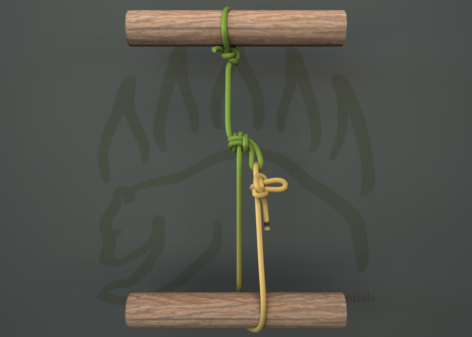 How to Tie the Trucker’s Hitch - Double Dragon Variation - The Bear Essentials Outdoors Co.