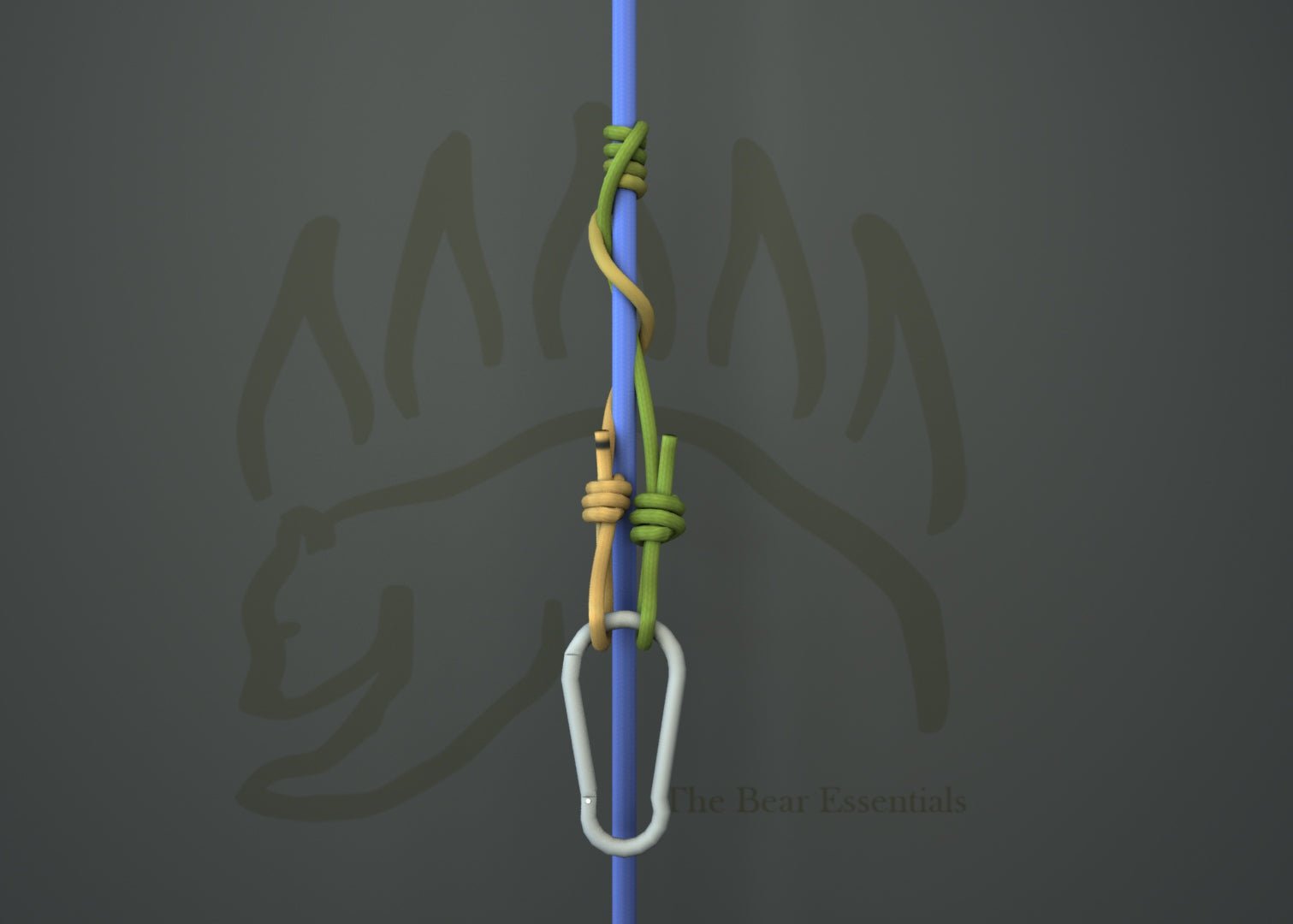 How to Tie the Valdotain Tresse (VT Knot) - The Bear Essentials Outdoors Co.