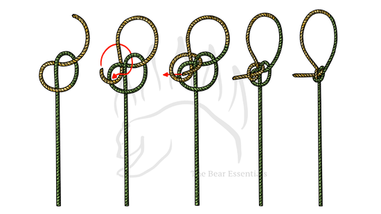 How to Tie the Zeppelin Loop - The Bear Essentials Outdoors Co.