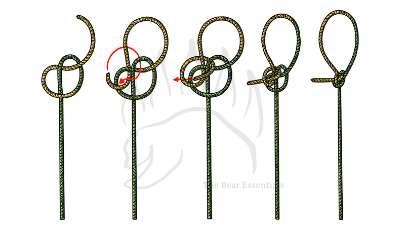 How to Tie the Zeppelin Loop - The Bear Essentials Outdoors Co.