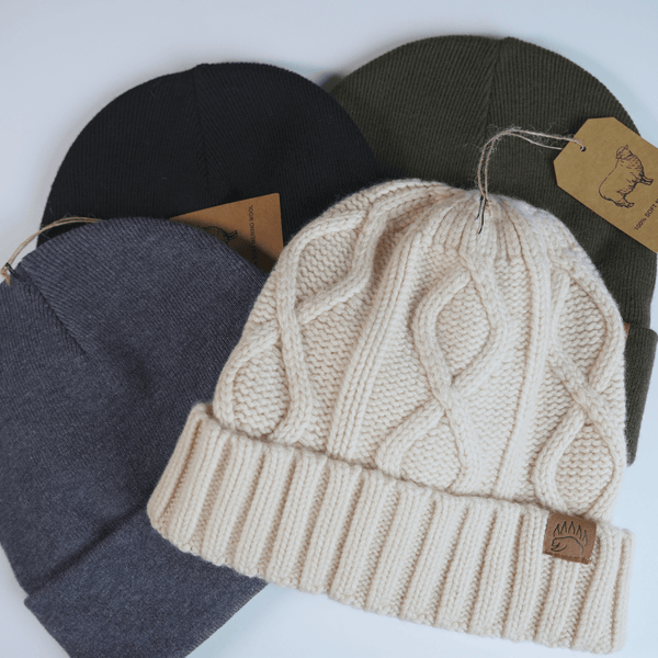 100% Merino Wool Beanie - Soft & Warm | Bear Essentials  display picture 2