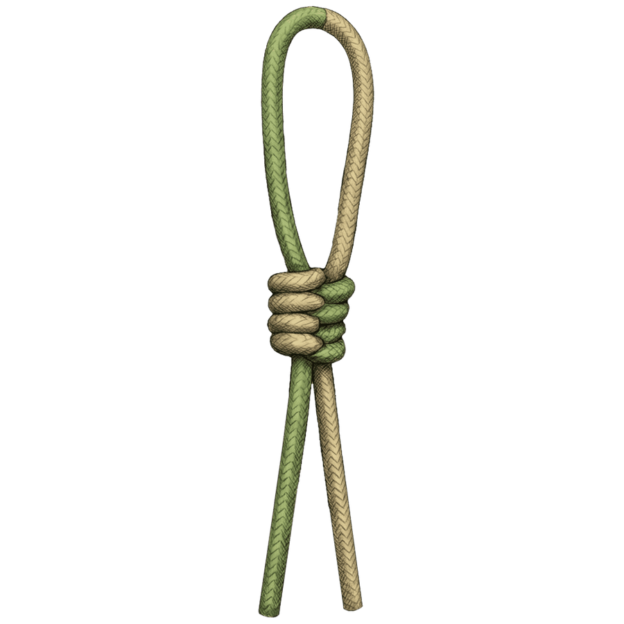 How to Tie the Snake Knot in 3D