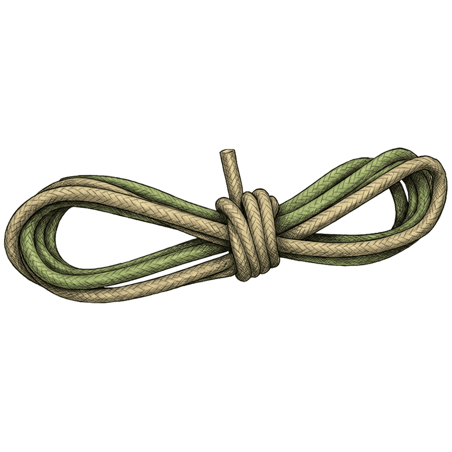 How to Tie the Paracord Wrap (Short Hank) in 3D