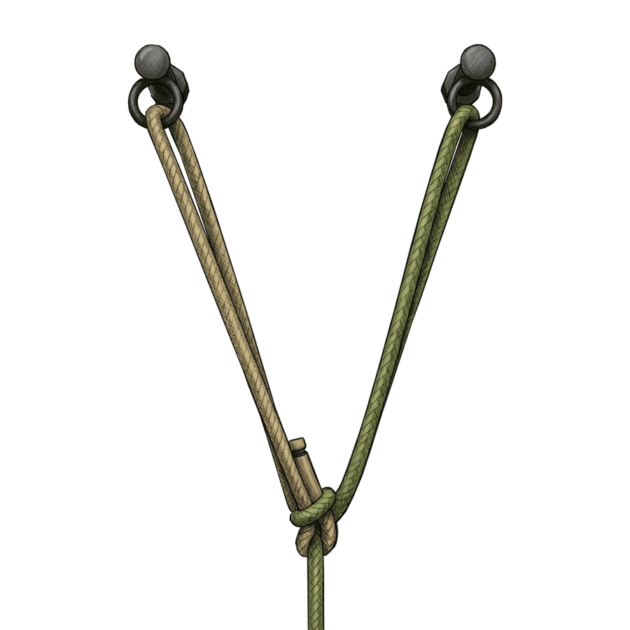 How to Tie the Portuguese Bowline (Snap Method) in 3D