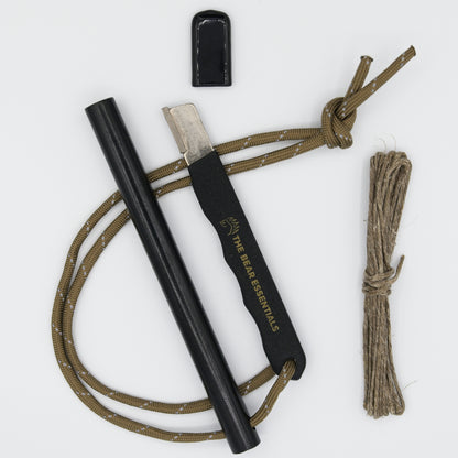 Ferro Rod & Tungsten Striker Kit