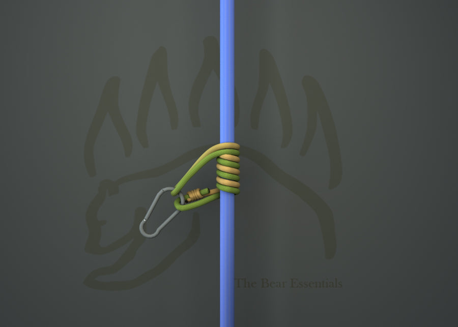 How to Tie the Autoblock Knot in 3D