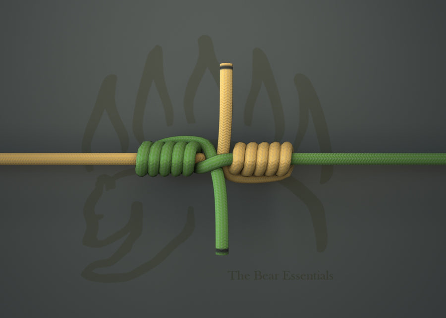 How to Tie the Blood Knot in 3D