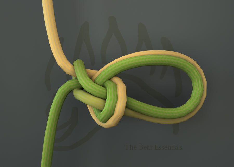 How to Tie The Bowline on a Bight in 3D
