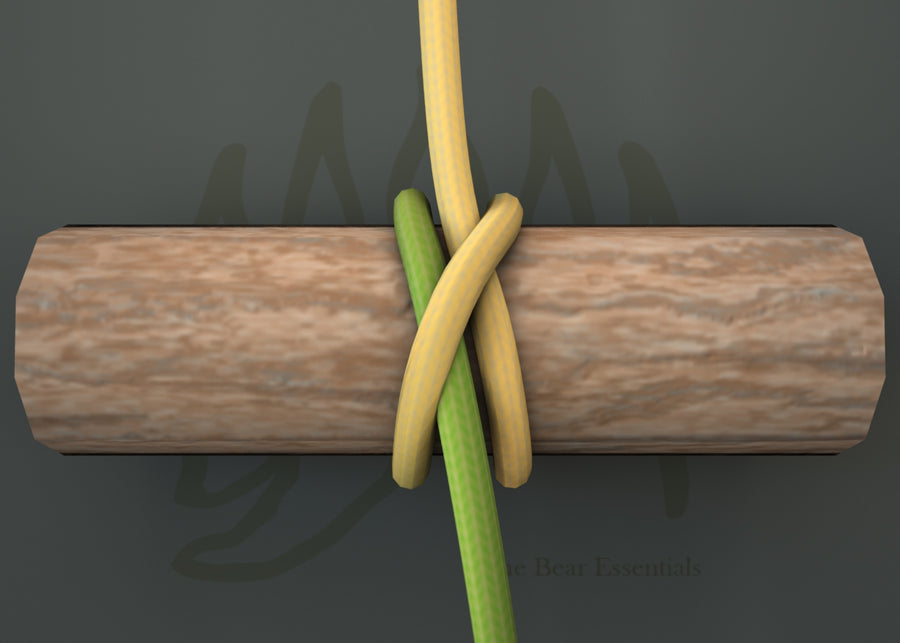 How to Tie The Clove Hitch in 3D