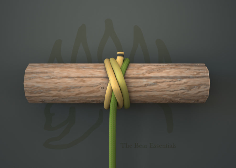 How to Tie the Double Clove Hitch in 3D