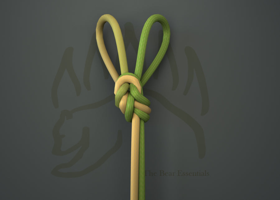 How to Tie the Double Figure Eight Loop in 3D