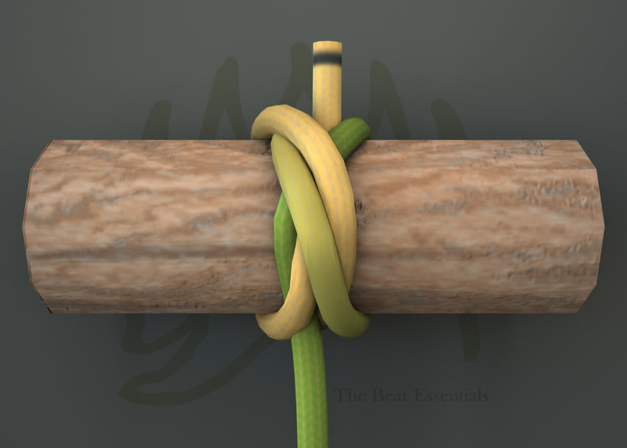 How to Tie the Double Constrictor Knot (Symmetrical) in 3D