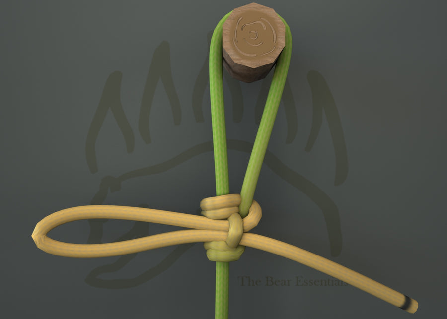 How to Tie the Farrimond Friction Hitch in 3D