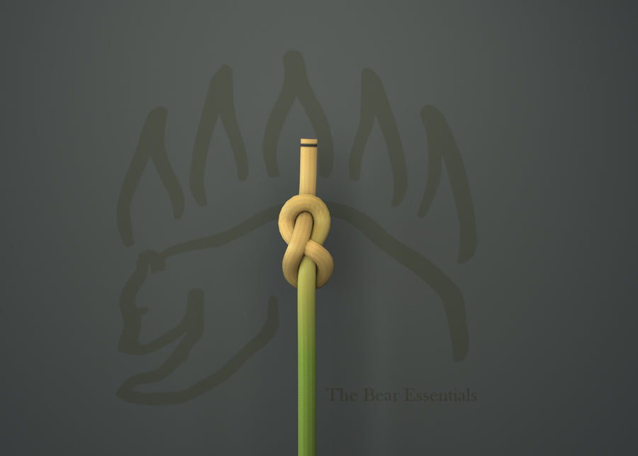 How to Tie The Standard Figure Eight Knot in 3D