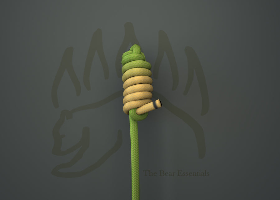 How to Tie the Heaving Line Knot in 3D