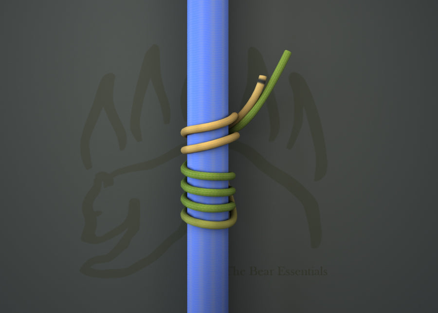 How to Tie the Icicle Hitch in 3D
