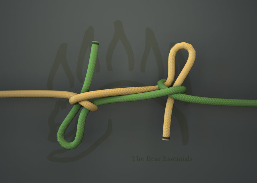 How to Tie the Kamikaze Knot in 3D