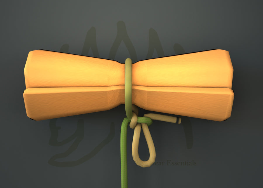 How to Tie the Lapp Knot - Synching Knot Version in 3D