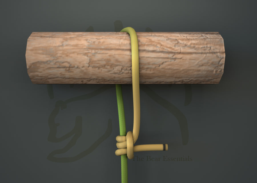 How to Tie The Magnus Hitch in 3D