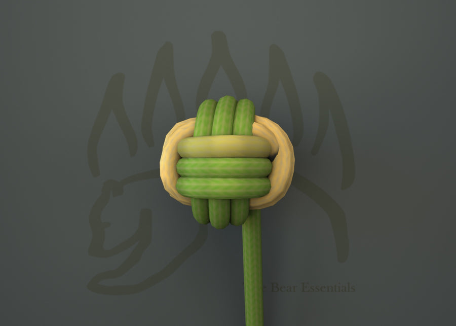 How to Tie the Monkey Fist Knot in 3D