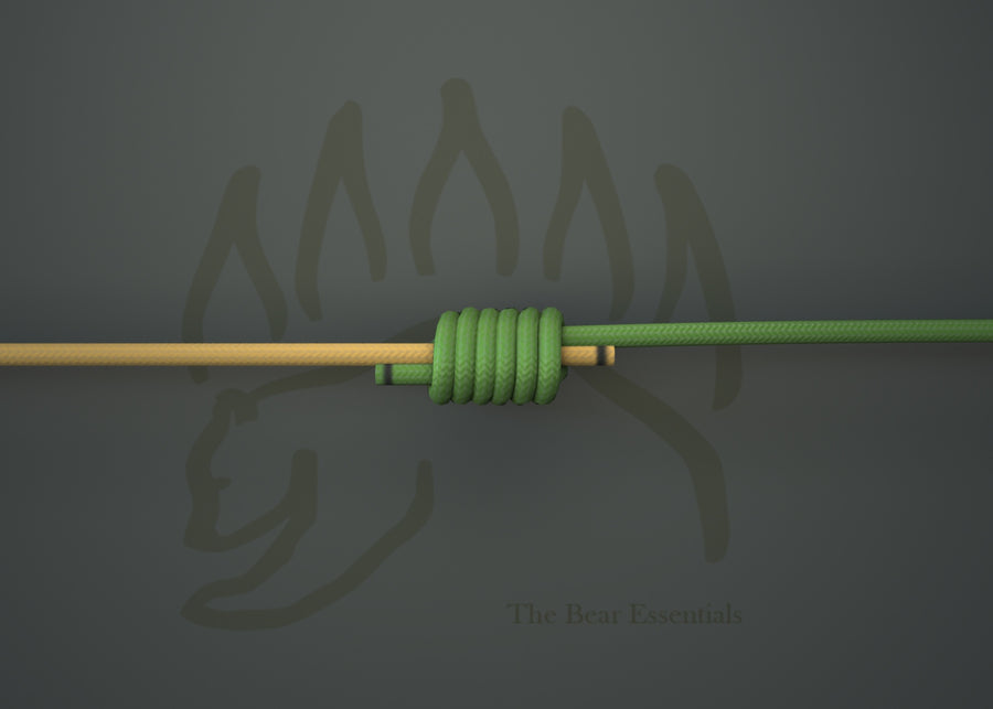 How to Tie the Nail Knot in 3D