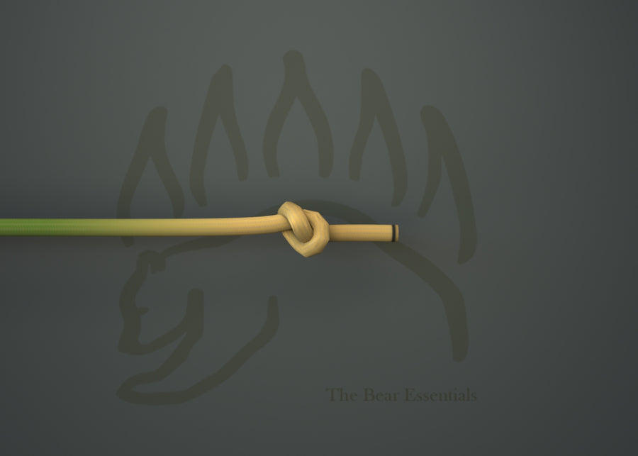 How to Tie the Overhand Knot in 3D