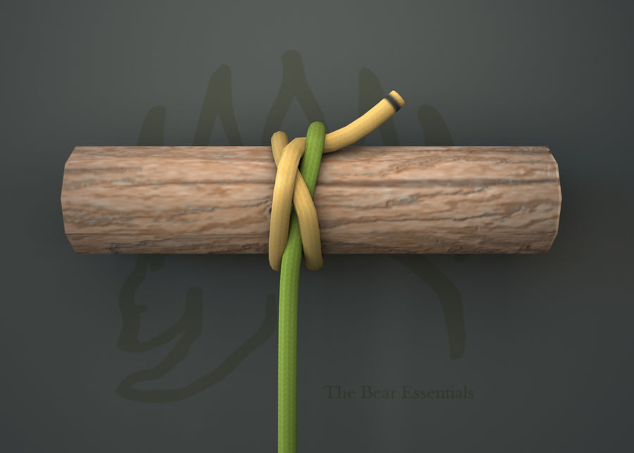 How to Tie the Slipped Ground Line Hitch in 3D