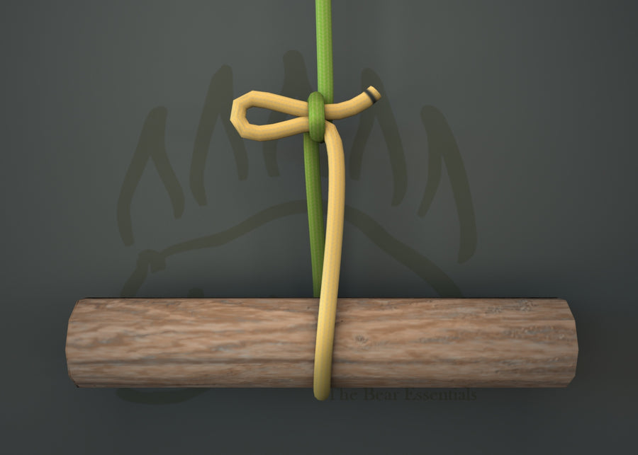 How to Tie the Remote Release Hitch (Bell Ringer's Knot) in 3D