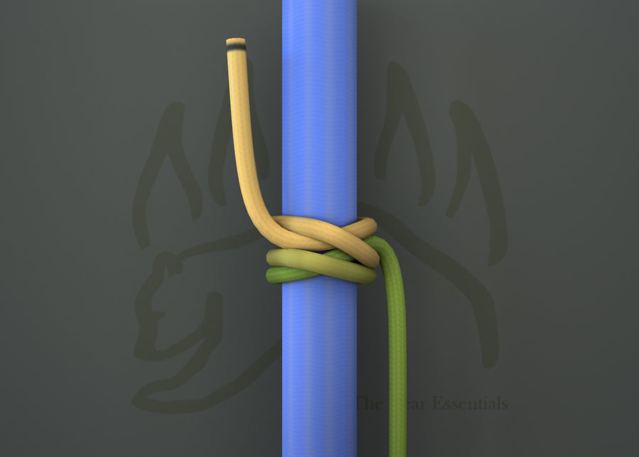 How to Tie the Rolling Hitch in 3D