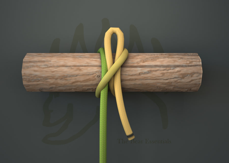 How to Tie The Slipped Clove Hitch in 3D