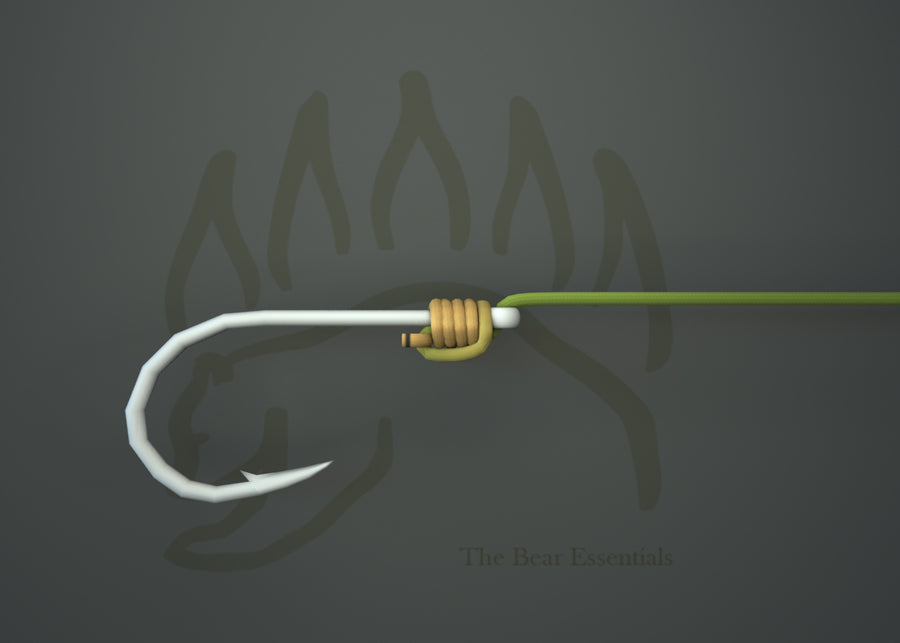 How to Tie the Snelling Knot in 3D
