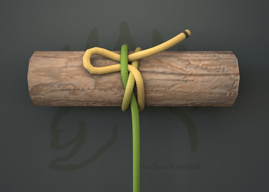 How to Tie The Snug Hitch in 3D