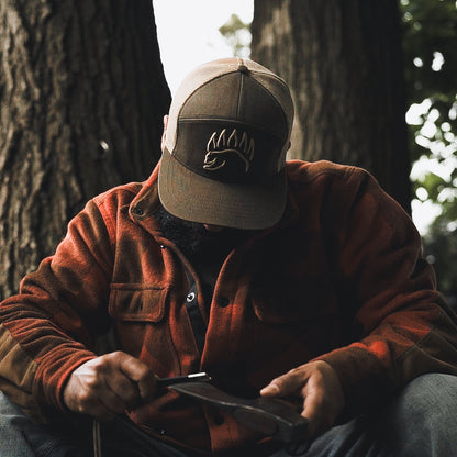 Special Edition: 7-Panel Bear Paw Hat