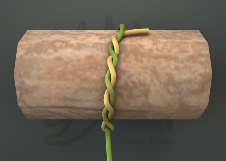 How to Tie the Timber Hitch in 3D