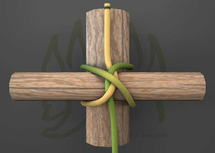 How to Tie the Transom Knot in 3D