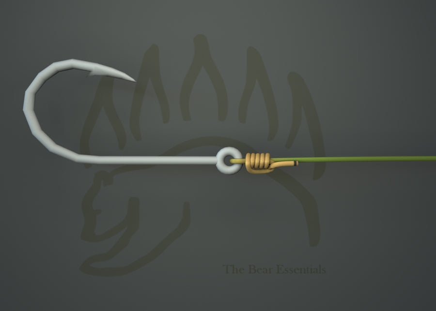 How to Tie the Uni Knot in 3D