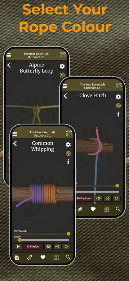 KNOT IQ - 3D & Offline Knot Tying App