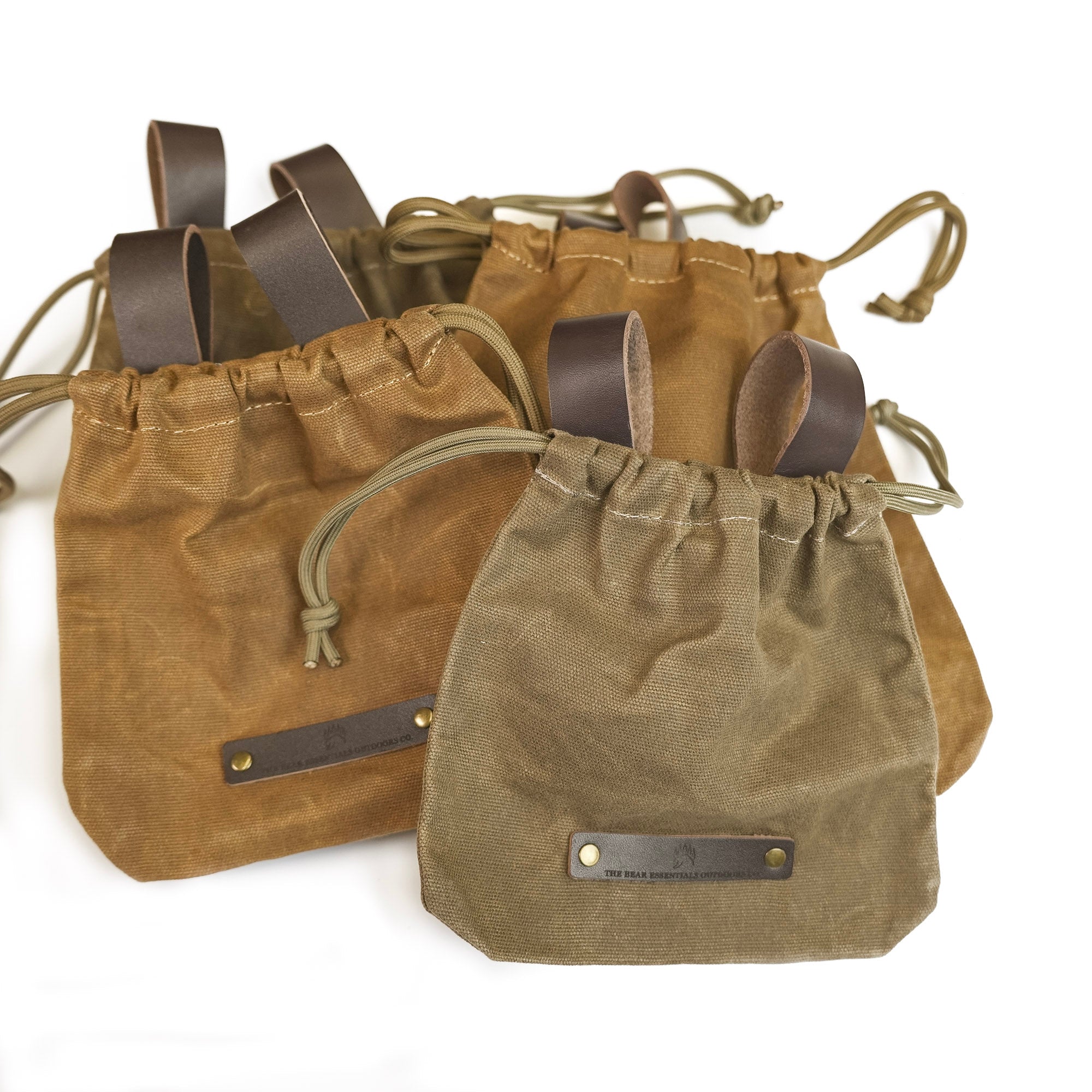 Waxed Canvas Foraging Bag and Axe Holster - Hiking, Camping