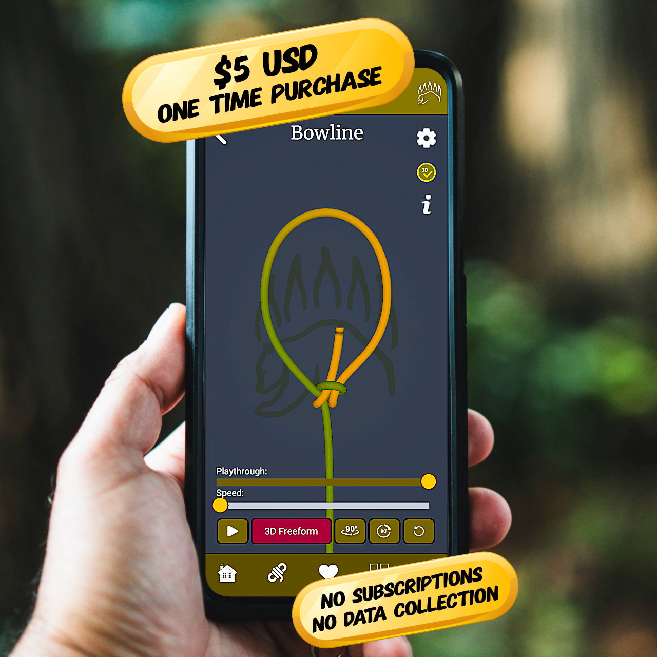 Knot IQ 3D Knot Tying App