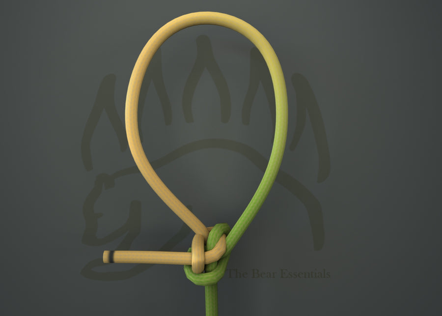 How to Tie the Zeppelin Loop in 3D