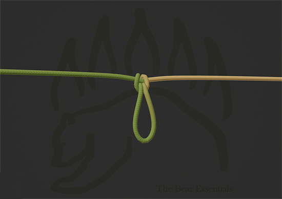 How to Tie the Alpine Butterfly Knot in 3D