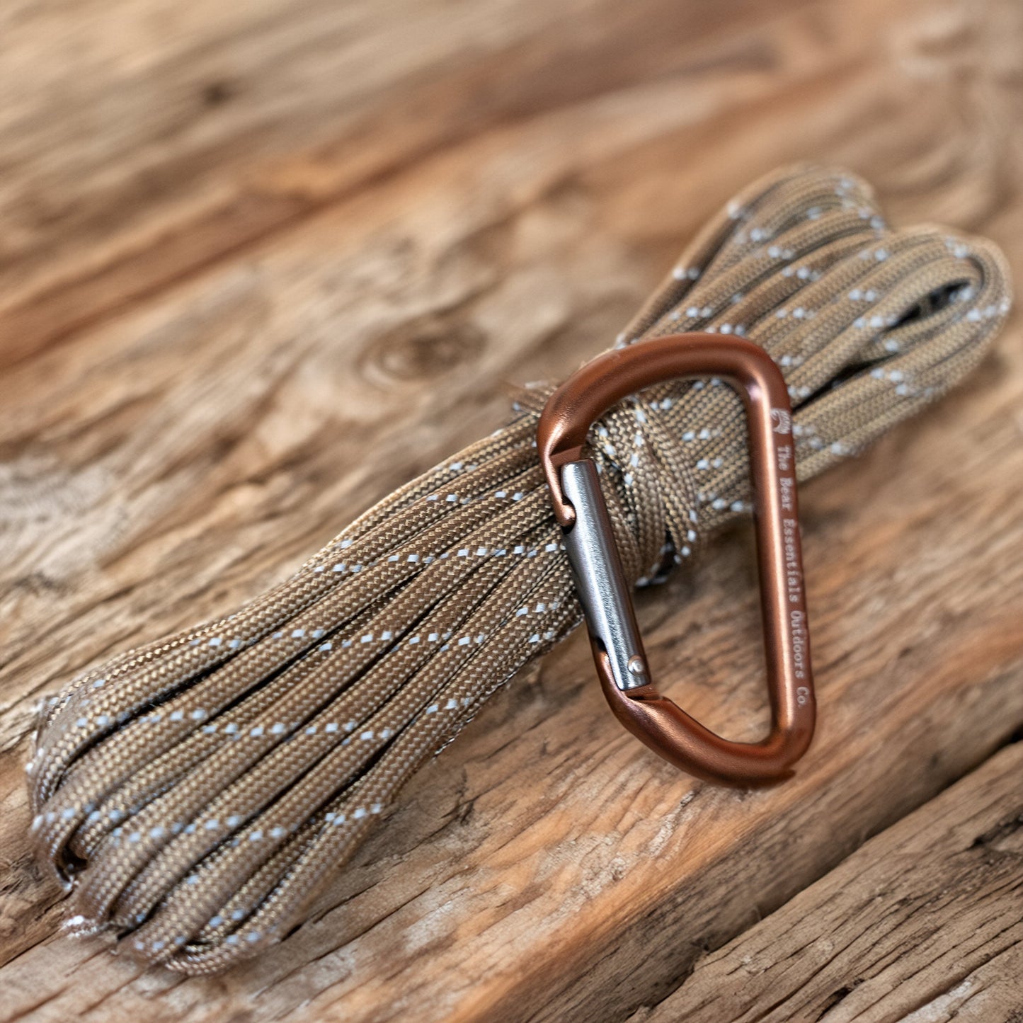 Clearance: Bear Essentials Premium Bushcraft Paracord - (25FT) Extra High Strength - 750lbs - The Bear Essentials Outdoors Co., , ,