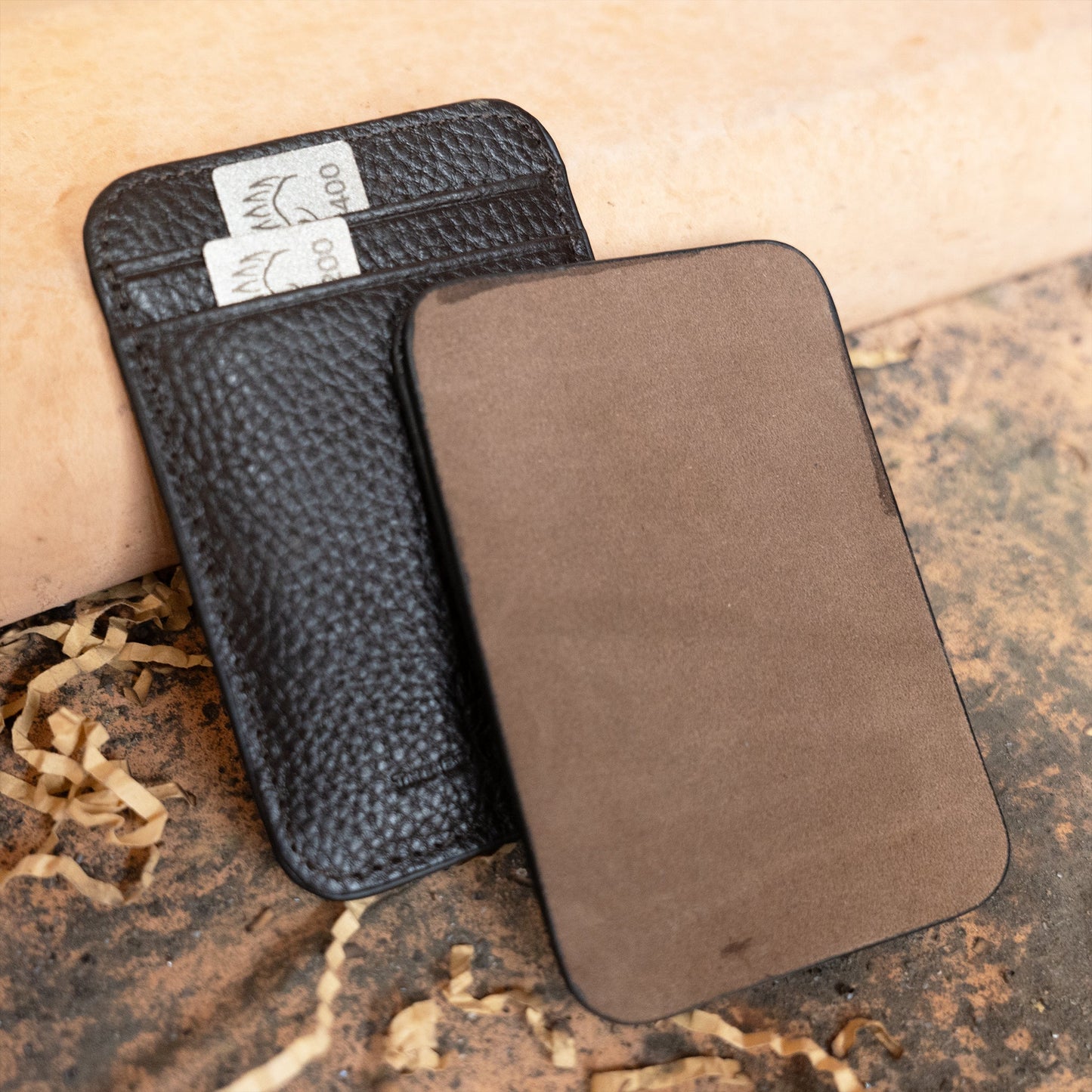 Clearance: Field Sharpener Wallets - The Bear Essentials Outdoors Co., Light Brown, ,