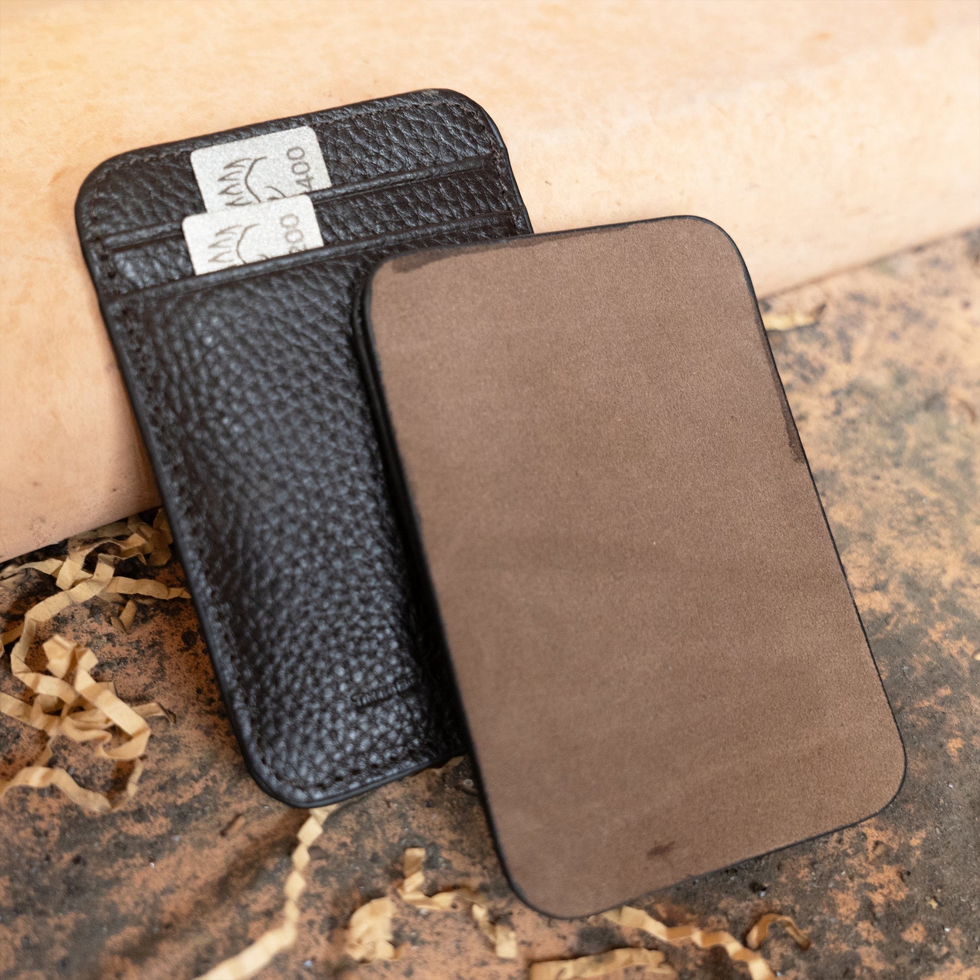 Clearance: Field Sharpener Wallets - The Bear Essentials Outdoors Co., Light Brown, ,