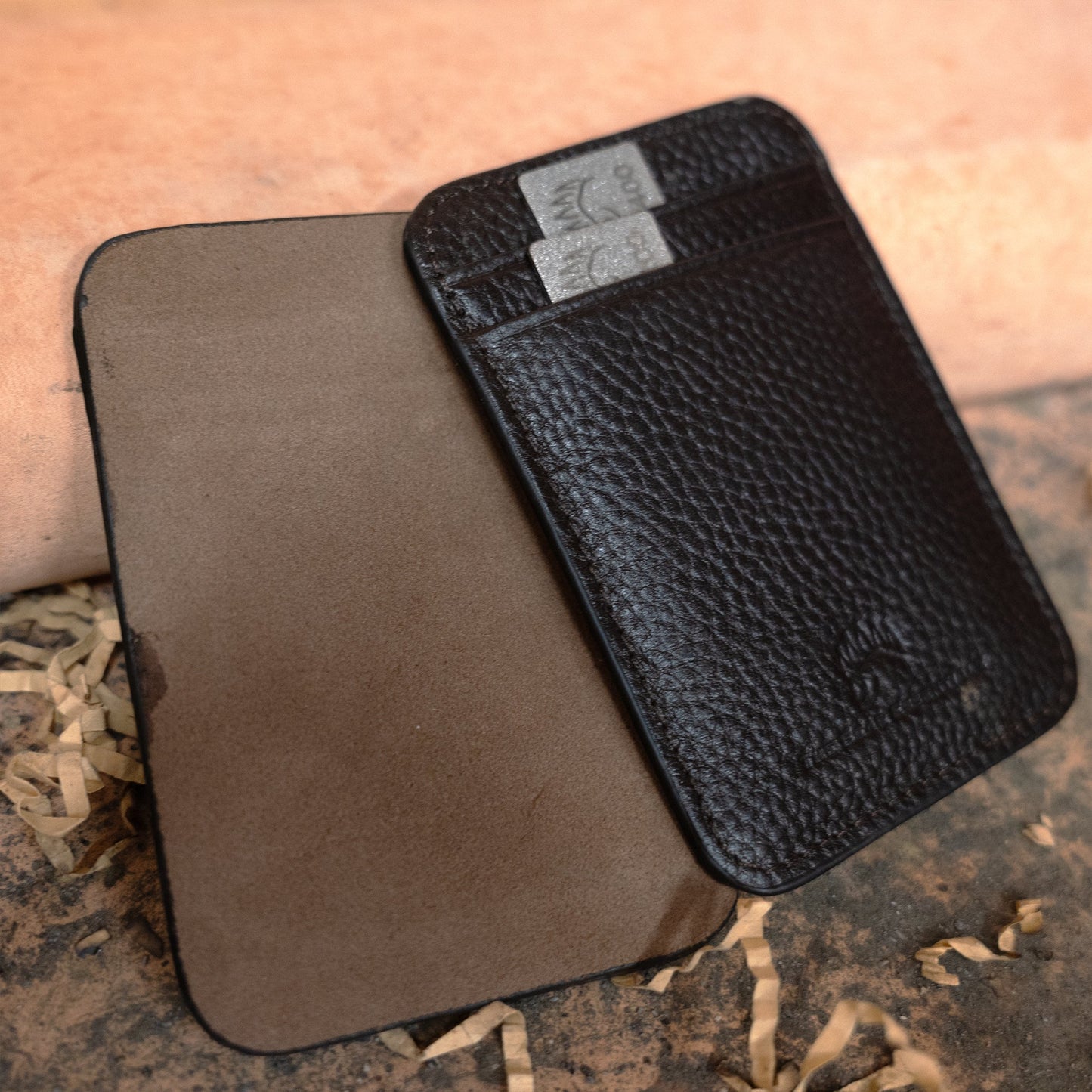 Clearance: Field Sharpener Wallets - The Bear Essentials Outdoors Co., Light Brown, ,