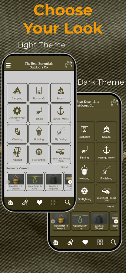 KNOT IQ - 3D & Offline Knot Tying App - The Bear Essentials Outdoors Co., , ,