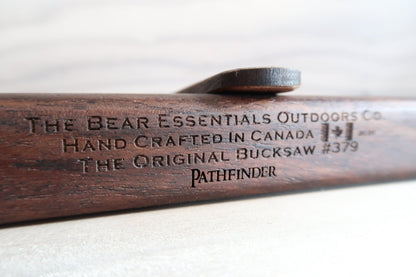 The Original Bucksaw - The Bear Essentials Outdoors Co., Bucksaw Only, Add Custom Engraved Family Name [+$25],