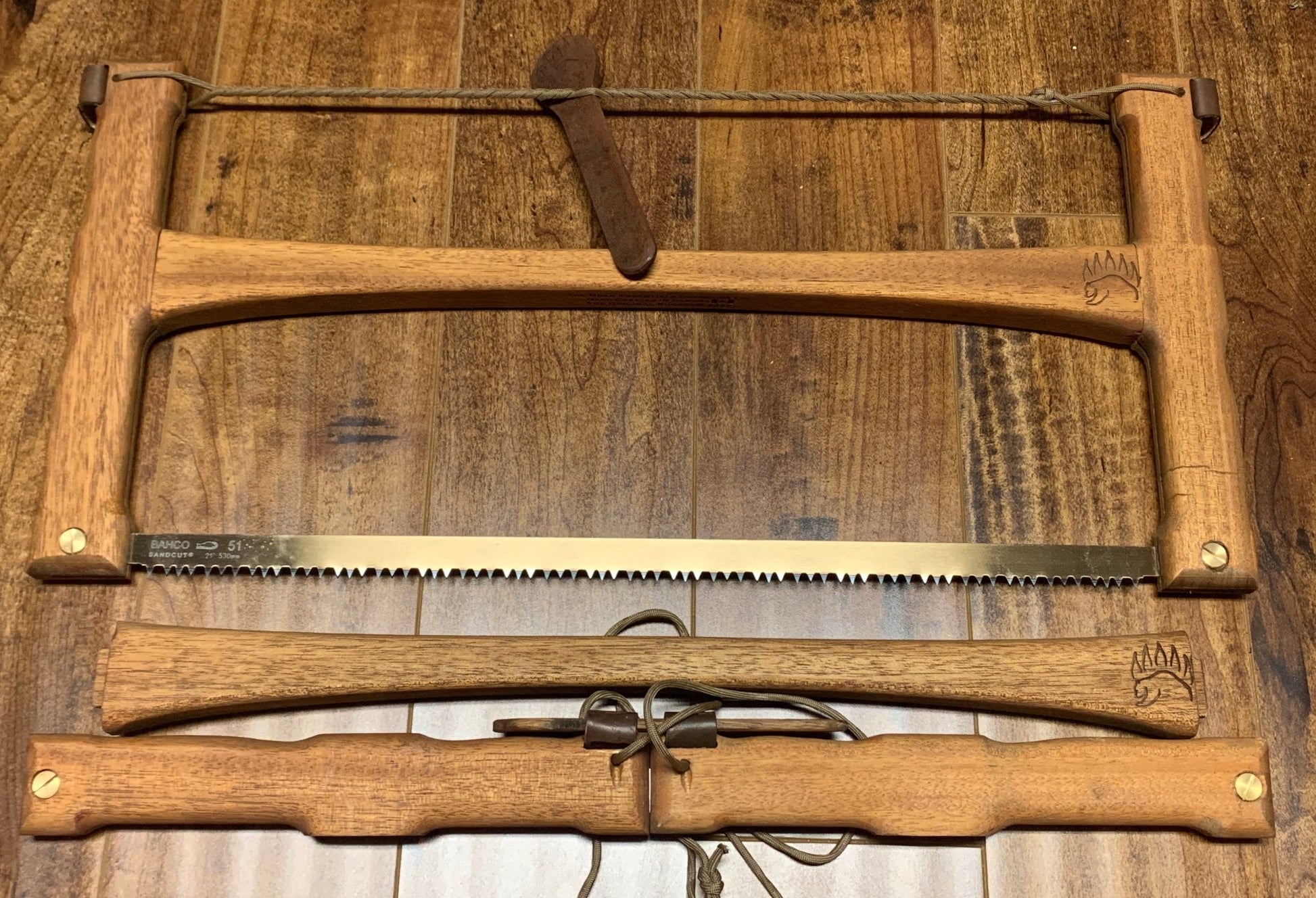 The Original Bucksaw - The Bear Essentials Outdoors Co., Bucksaw Only, Standard Bucksaw Engraving,