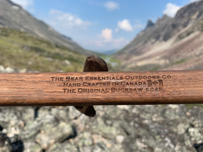 The Original Bucksaw - The Bear Essentials Outdoors Co., Bucksaw Only, Standard Bucksaw Engraving,